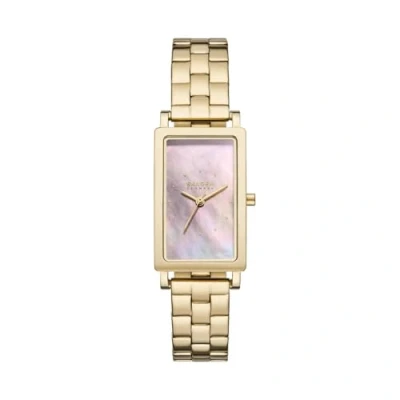 Afbeelding van Skagen Hagen Lille SKW3158 Horloge Staal Goudkleurig Ø 28 mm