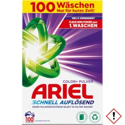 Afbeelding van Ariel waspoeder 100 wasbeurten 6kg