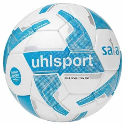 Afbeelding van Uhlsport Sala Revolution Voetbal Wit / Cyaan Zilver Maat: 4