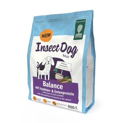 Afbeelding van 900g Green Petfood InsectDog Balance insecten &amp; Kip droog hondenvoer