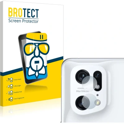 Afbeelding van BROTECT Screenprotector voor Oppo Find X5 Pro (ALLEEN Camera Lens) Folie Beschermfolie Beschermglas transparant