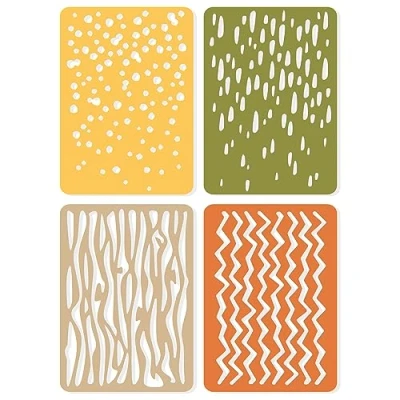 Afbeelding van Sizzix Thinlits Die Set Infinite Doodles #2