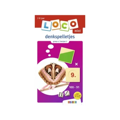 Afbeelding van Loco Mini Denkspelletjes groep 4 leerjaar 2