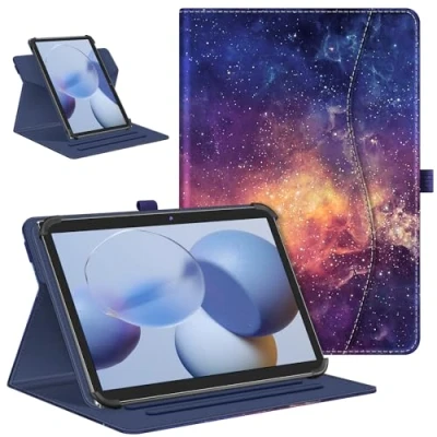 Afbeelding van Fintie Universele beschermhoes voor 10,1 inch HotLight/SGIN/PRITOM/DOOGEE/Lville 10 tablet, 360 graden draaibaar, 9 10,5 Galaxy