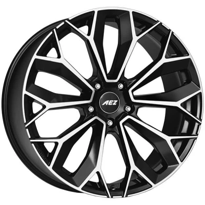 Afbeelding van Aez Leipzig Dark 9.0x20 5x112 ET43 70.1 Velg