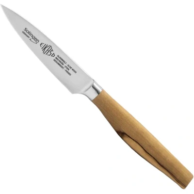 Afbeelding van Eikaso Solingen Groentemes 9 cm Forged Line Olijfhouten Handvat Scherpte