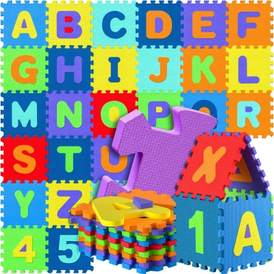 Afbeelding van Speelmat 86 delig Puzzelmat