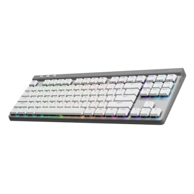 Afbeelding van Logitech G515 TKL Lightspeed Gaming Toetsenbord Azerty Wit