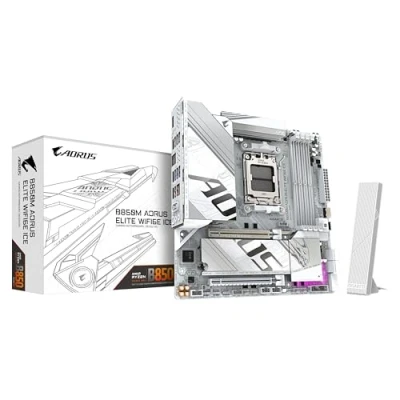 Afbeelding van GIGABYTE B850M AORUS ELITE WIFI6E ICE AMD B850 Socket AM5 micro ATX