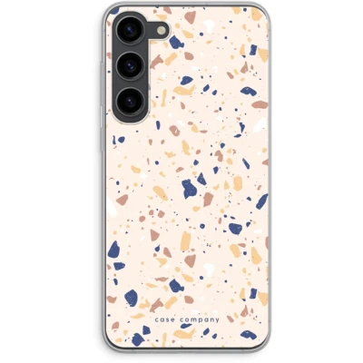 Afbeelding van Case Company® hoesje geschikt voor Samsung Galaxy S23 Plus Terrazzo N23 Soft Cover Telefoonhoesje Bescherming aan alle Kanten en Schermrand