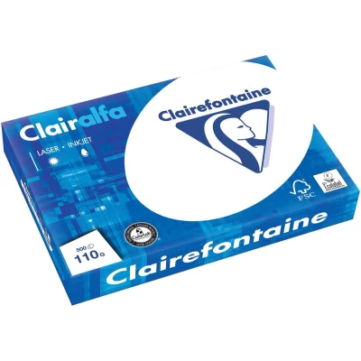 Afbeelding van Clairefontaine Clairalfa Presentatiepapier A3, 110 G, Pak Van 500 Vel