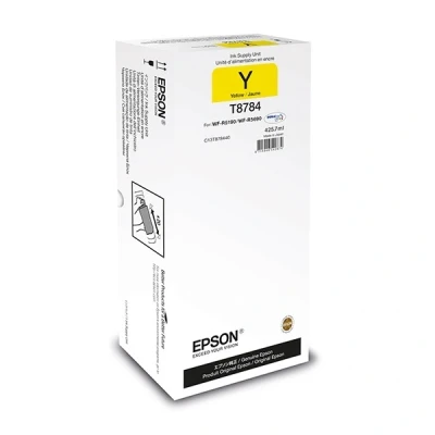 Image de Epson T87844 425.7 ml jaune original recharge d&#039;encre pour WorkForce Pro WF R5190, R5190DTW, R5690, R5690DTWF, R5690DTWFL