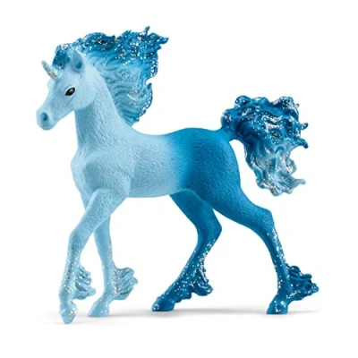Image de Schleich 70758 Poulain Licorne de Feu et d’Eau Elementa (bayala, Bleue