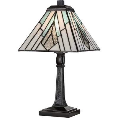 Afbeelding van Elstead Lighting Tifanny LED Tafellamp Alderley 1X E14 Max 40W Dimbaar Vintage Bronze