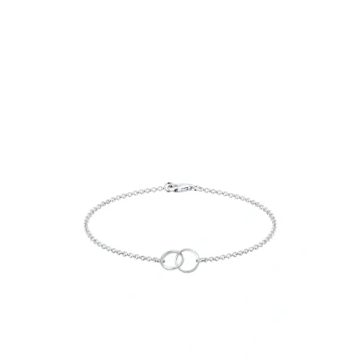 Afbeelding van Elli Circle Connect Armband silvercoloured, Dames, Maat: 19, Silver coloured