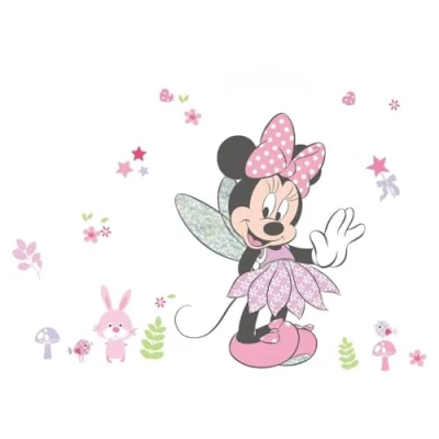 Afbeelding van Kibi Mickey muurstickers Minnie en kinderen baby slaapkamer stickers Mouse