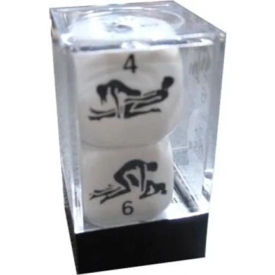 Afbeelding van Hot games Kama sutra dobbelstenen 2 stuks 22mm