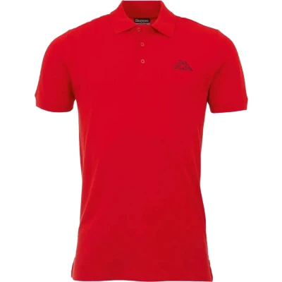 Afbeelding van Kappa Poloshirt, Heren, Maat: XXL, Scarlet