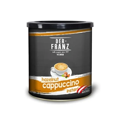 Afbeelding van DER FRANZ Instant cappuccino met hazelnootaroma&#039;s, 500 g
