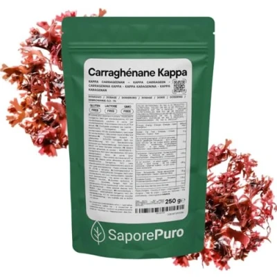 Afbeelding van Saporepuro CARRAGHENANE poeder 250 gr ideaal voor ijs, desserts, gels