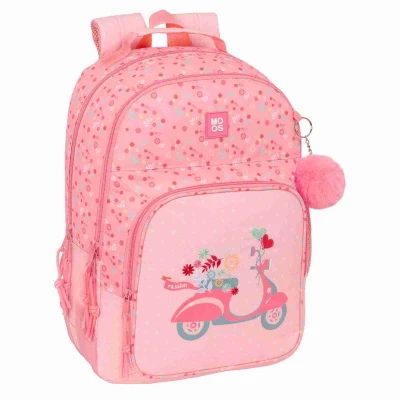 Afbeelding van Schoolrugzak Moos Passion Multicolour 32 x 42 15 cm