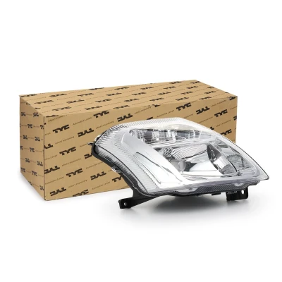 Afbeelding van TYC 20 0413 05 2 Koplampen rechts H4 Met lamphouder, elektromotor CITROËN: C2 Hatchback