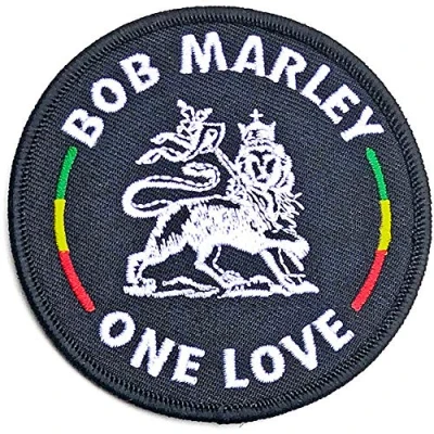 Afbeelding van Bob Marley Lion Patch Zwart