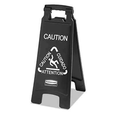 Afbeelding van Rubbermaid Commercial Products 6 stuks waarschuwingsbord dubbelzijdig 1867505
