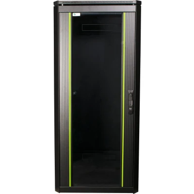 Afbeelding van LOGON RDL26U66BL Vrijstaande rek 26U 600kg Zwart rack