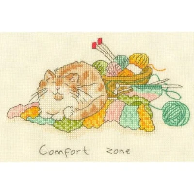 Afbeelding van Bothy Threads Anita Jeram Comfort Zone borduren (pakket) XAJ23