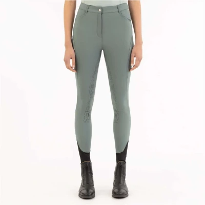 Afbeelding van BR Rijbroek Ingeborg Full Grip Balsam Green