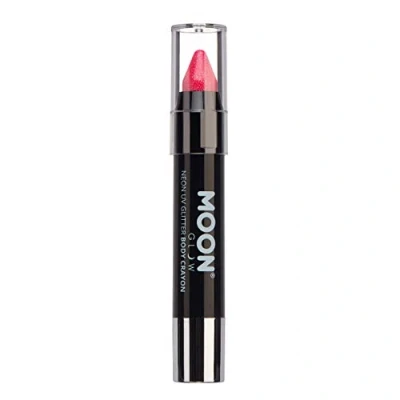 Afbeelding van Moon Creations Glow Neon UV Glitter Schmink Stift Roze