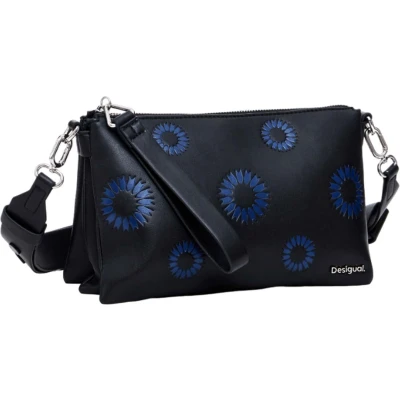 Afbeelding van Desigual Sunflower Schoudertas, Dames, Maat: One Size, Black