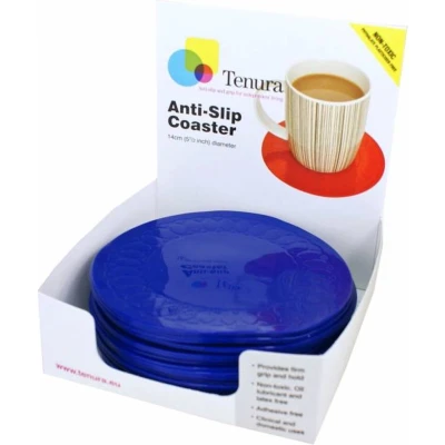 Afbeelding van Able2 Anti slip matten rond display displayrood 25 st
