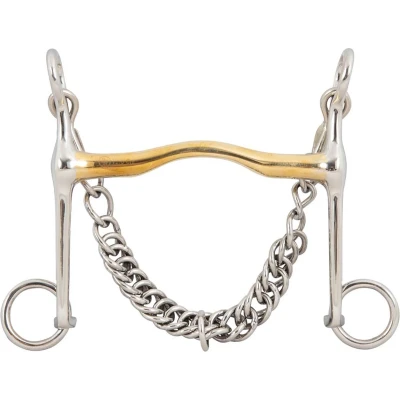 Afbeelding van BR Dressuurstang Soft Contact Laag Scharen 140mm 12mm 14,5cm Agradi.be