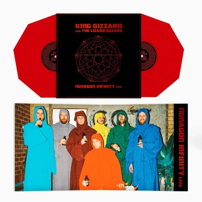 Afbeelding van King Gizzard &amp; the Lizard Wizard Nonagon Infinity Live (2 LPs)