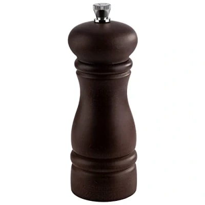 Afbeelding van APS 40575 Zoutmolen van beukenhout, keramische molen, Ø 5,5 cm, hoogte 15,5 cm