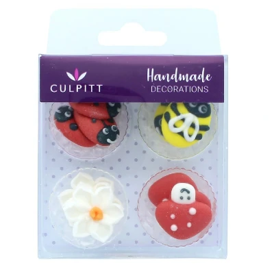 Afbeelding van Culpitt Suikerdecoratie Lente 12st.