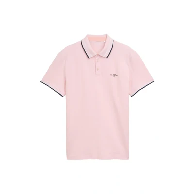 Afbeelding van Tom Tailor Poloshirt Pique Polo Met Stretch 1045629xx10 38164 Mannen Maat S