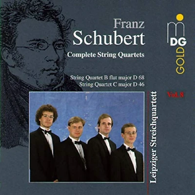 Afbeelding van Leipziger Streichquartett Streichquartette Vol.8 (CD)
