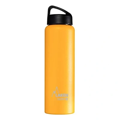 Afbeelding van Laken Thermofles dubbelwandig RVS 1 liter yellow