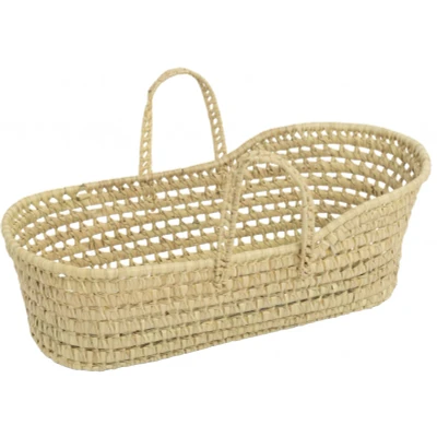 Afbeelding van Hollie Poppendraagmand Poppenwieg Reiswieg pop (Mozesmandje/40cm)