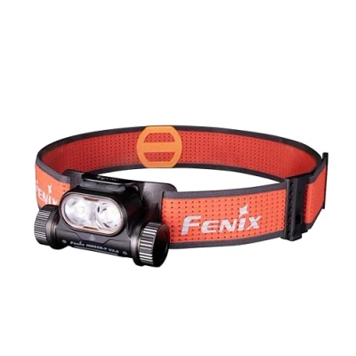 Afbeelding van fenix HM65R T v2.0 Lichte oplaadbare hoofdlamp voor hardlopen en buiten 1600 lumen 170 m maximaal 300 uur bidirectionele klik verstelbare sporthoofdband witte stralen