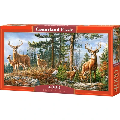 Afbeelding van Castorland Royal Deer Family 4000 stukjes
