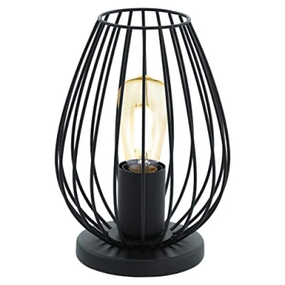 Afbeelding van Eglo Verlichting Tafellamp Newtown 1L zwart