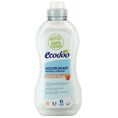 Afbeelding van Ecodoo Wasverzachter Perzik 40 Wasbeurten 1 liter
