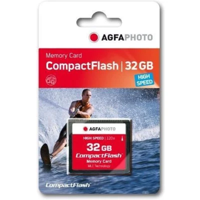 Afbeelding van AgfaPhoto USB &amp; SD Cards Compact Flash 32GB SPERRFRIST 01.01.2010 flashgeheugen CompactFlash