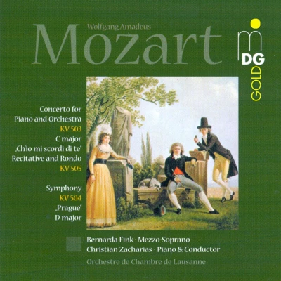 Afbeelding van Christian Zacharias &amp; Ocls Klavierkonzert Kv 503,Sinfonie (CD)