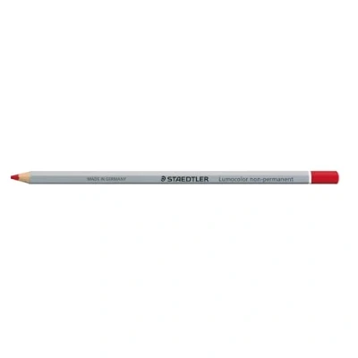 Afbeelding van STAEDTLER Lumocolor omnichrome 108 niet permanente markers, rood, 3 stuks
