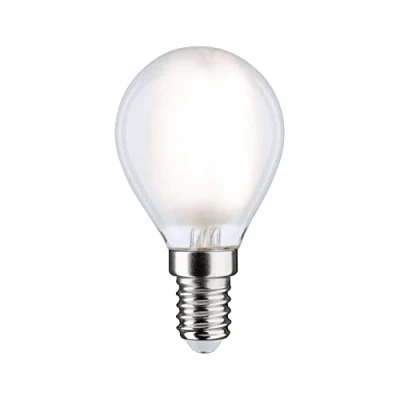Afbeelding van Paulmann 28918 LED lamp Energielabel E (A G) E14 Kogel 6.5 W = 60 Neutraalwit (Ø x h) 45 mm 78 1 stuk(s)